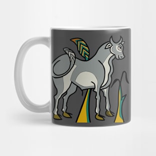 Happy Libyan bull Mug